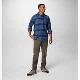 COLUMBIA - FLARE GUN FLANNEL | Collegiate Navy River Crossing Plaid