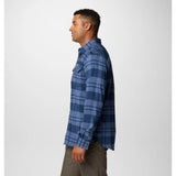 COLUMBIA - FLARE GUN FLANNEL | Collegiate Navy River Crossing Plaid