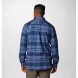 COLUMBIA - FLARE GUN FLANNEL | Collegiate Navy River Crossing Plaid