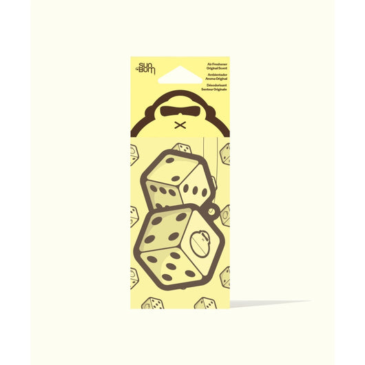 SUN BUM - Beach Original Scent Air Freshener | Dice