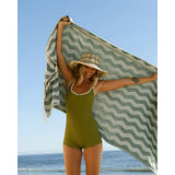 SANDCLOUD - TOWEL | Rumble Waves - Teal