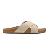 OLUKAI - KIPE'A 'OLU SLIDE (WOMENS) | PUKA/TAN
