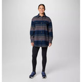 COLUMBIA - CALICO BASIN SHIRT JACKET | Collegiate Navy Vista Stripe