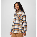 COLUMBIA - CALICO BASIN FLANNEL LONGSLEEVE | Camel Brown Multiplaid