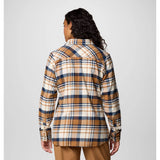 COLUMBIA - CALICO BASIN FLANNEL LONGSLEEVE | Camel Brown Multiplaid