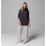 COLUMBIA - HOLLY HIDEAWAY WAFFLE COWL NECK PULLOVER | Shark