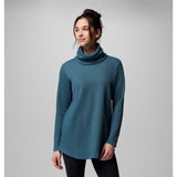 COLUMBIA - HOLLY HIDEAWAY WAFFLE COWL NECK PULLOVER | Everblue
