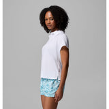 COLUMBIA - TIDAL TEE SHORT SLEEVE POLO | White