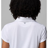 COLUMBIA - TIDAL TEE SHORT SLEEVE POLO | White