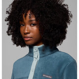 COLUMBIA - BENTON SPRINGS 1/2 SNAP PULLOVER | Everblue Crushed Blue