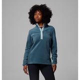 COLUMBIA - BENTON SPRINGS 1/2 SNAP PULLOVER | Everblue Crushed Blue