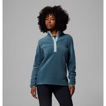 COLUMBIA - BENTON SPRINGS 1/2 SNAP PULLOVER | Everblue Crushed Blue