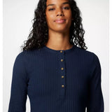 COLUMBIA - BREA FALLS HENLEY LS | Collegiate Navy