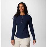 COLUMBIA - BREA FALLS HENLEY LS | Collegiate Navy