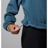 COLUMBIA - HELVETIA II CROPPED HALF SNAP FLEECE PULLOVER | Everblue Citron Haze