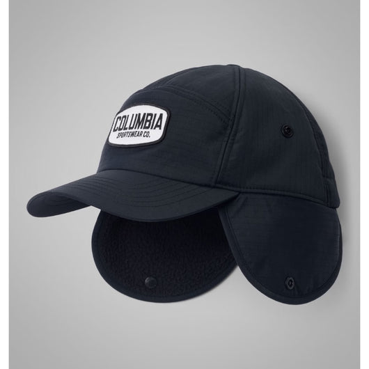 COLUMBIA - LANDROAMER EAR FLAP CAP | Black Working Badge
