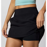 COLUMBIA - ALL SEASONS RUCHED SKORT | Black