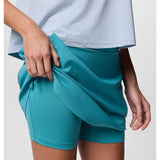 COLUMBIA - ALL SEASONS RUCHED SKORT | Teal