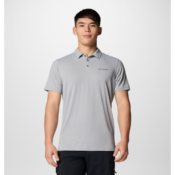 COLUMBIA - TECH TRAIL POLO | Columbia Grey