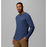 COLUMBIA - THISTLETOWN HILLS RAGLAN HENLEY | Dark Mountain Heather