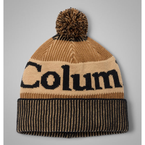 COLUMBIA - POLAR POWDER III BEANIE | Black Camel Brown Canoe