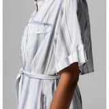 COLUMBIA - PFG OPEN WATER SHIFT DRESS | Cirrus Grey/Lowtide Stripe