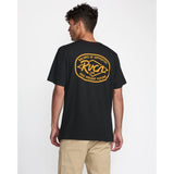 RVCA - RANCH SEAL T-SHIRT | PIRATE BLACK