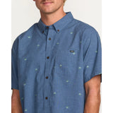 BILLABONG - ALL DAY JACQUARD SS BUTTON-UP | Deep Blue