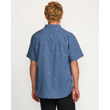 BILLABONG - ALL DAY JACQUARD SS BUTTON-UP | Deep Blue
