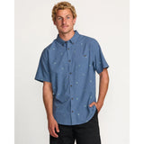 BILLABONG - ALL DAY JACQUARD SS BUTTON-UP | Deep Blue