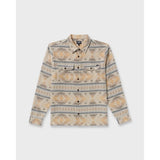 BILLABONG - OFFSHORE JACQUARD LONG SLEEVE FLANNEL SHIRT | SAND
