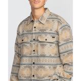 BILLABONG - OFFSHORE JACQUARD LONG SLEEVE FLANNEL SHIRT | SAND