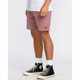 BILLABONG - CROSSFIRE MID SUBMERSIBLE 18" SHORTS | Dusty Rose