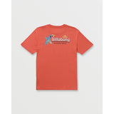 BILLABONG - LOUNGE PREMIUM TEE | Washed Red