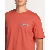 BILLABONG - LOUNGE PREMIUM TEE | Washed Red