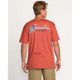 BILLABONG - LOUNGE PREMIUM TEE | Washed Red