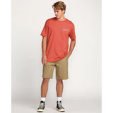 BILLABONG - LOUNGE PREMIUM TEE | Washed Red