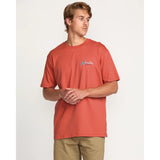 BILLABONG - LOUNGE PREMIUM TEE | Washed Red