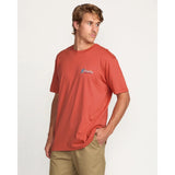 BILLABONG - LOUNGE PREMIUM TEE | Washed Red