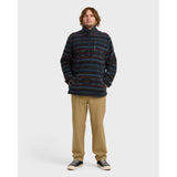 BILLABONG - BOUNDARY MOCK FLEECE | DARK STONE