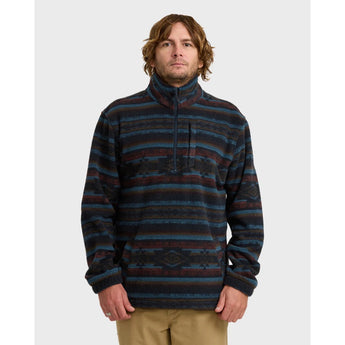 BILLABONG - BOUNDARY MOCK FLEECE | DARK STONE