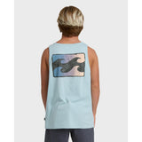 BILLABONG - CRAYON WAVE TANK | Dusty Blue
