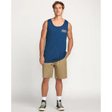 BILLABONG - WALLED PREMIUM TANK | Deep Blue