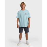 BILLABONG - HOLLOW PREMIUM SS TEE | Dusty Blue