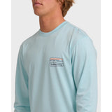 BILLABONG - RUNNER LOOSE FIT LS SURF SHIRT | Blue Heather