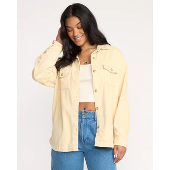 BILLABONG - FADEAWAY LONG SLEEVE SHACKET | Whitecap