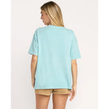 BILLABONG - DAYLIGHT BLOOMS TEE | Misty Blue