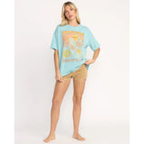 BILLABONG - DAYLIGHT BLOOMS TEE | Misty Blue