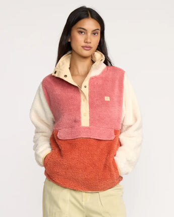 BILLABONG - SWITCHBACK PULLOVER FLEECE | KISS THE EARTH