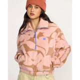 BILLABONG - BARRA HALF ZIP FLEECE | RINSE BLUE